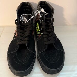 Vans Black Floral High-Tops